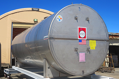 STI F921® Tanks can be fabricated in Stainless Steel