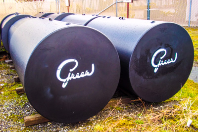 Greer fabricates quality steel below ground tanks to UL-58 underground tanks standard
