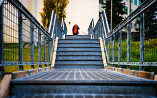 Greer Tank, Welding & Steel - Photo of Custom Structural Fabrication Job, Stairs and Railing