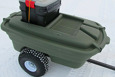 Greers' ATV Trailers have a polyethylene body that can withstand the harshest of conditions.