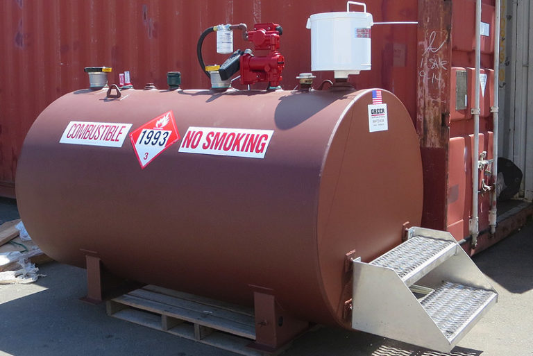 UL 142 Double Wall Tank Cylindrical Greer Tank, Welding & Steel